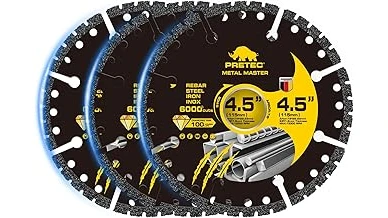 The image shows a collection of high-quality metal cutting wheels, ideal for welding applications.