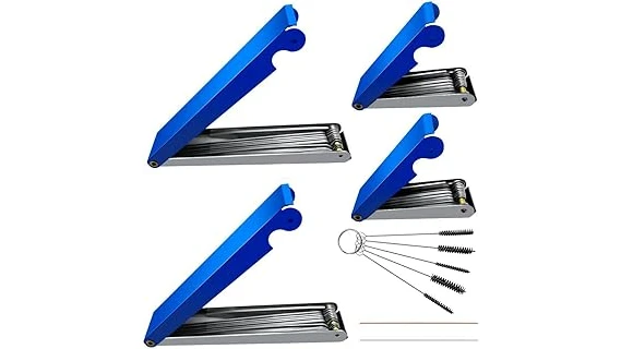 The image shows a collection of essential tools for cleaning aluminum welding surfaces, featured in a guide to the best kits.