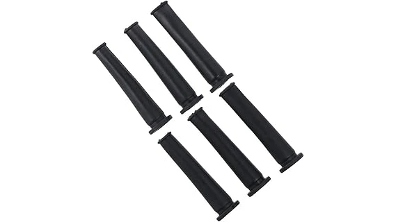 This image shows a collection of welding cable strain relief boots, highlighting the best 10 options.