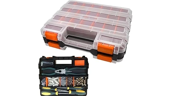 The image shows an organized collection of welding consumable storage solutions, showcasing best practices.