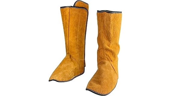 This image shows a collection of sturdy welding tank protective boots, highlighting top choices.