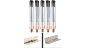 The image shows a collection of various tools designed for achieving smooth and clean welding bead finishes.