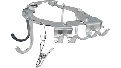 The image shows a welding cart organized with various useful accessories for a workshop.