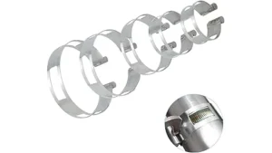 This image shows a selection of ten best-selling welding exhaust arm joints and their components.