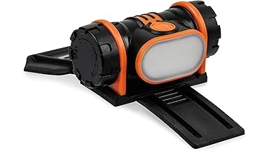 The image shows a close-up of a top-rated, heat-resistant welding flashlight, ideal for tough jobs.