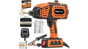 The image shows several compact, portable welding machines neatly arranged, representing top sellers.