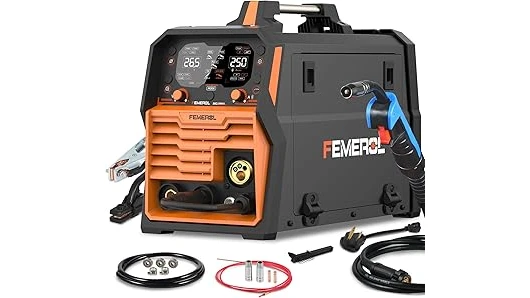 The image shows a collection of featured MIG welders for aluminum, highlighting popular choices.