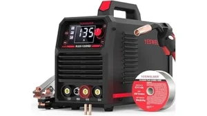 The image shows a selection of popular TIG welders suitable for home use, showcasing diverse models.