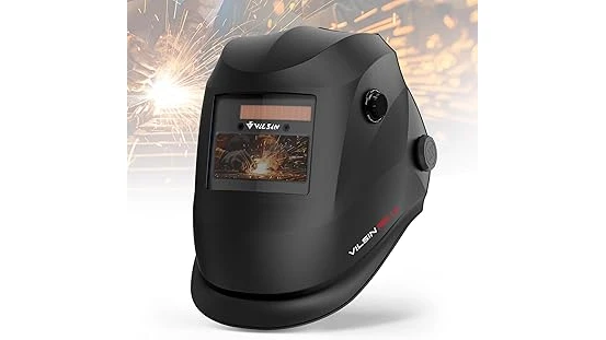 This image shows a selection of popular welding helmets featured in a list of top 10 for stick welding.