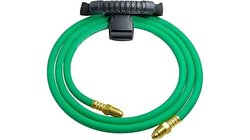 The image shows a selection of welding gas hose kits, perfect for any welding project.