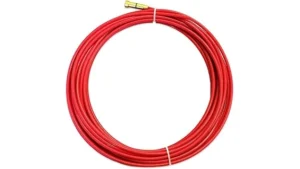 The image shows a collection of new welding liner replacements, likely featuring Teflon.