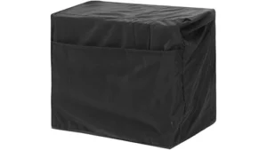 The image shows a selection of waterproof dust covers for welding machines, part of a top 10 list.