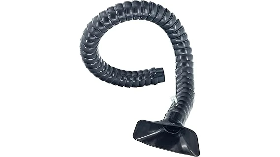 The image shows various flexible ventilation ducts commonly used for welding applications.