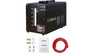 The image shows a collection of top-rated water coolers for TIG welding torches, ready for selection.