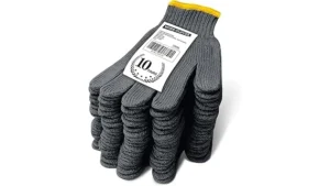 The image shows a selection of comfortable and durable welding glove liners, perfect for protecting hands.