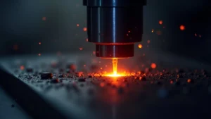 This image shows a workshop scene with tools and a workpiece, illustrating how to protect it from overheating.