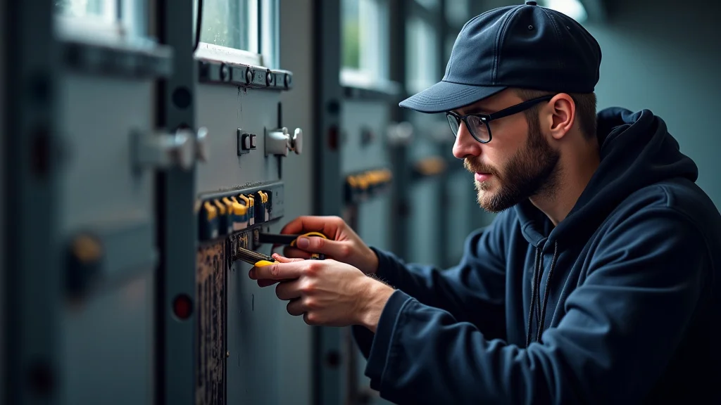 This image shows a close-up of a welding wire feeder, key to troubleshooting wire feed problems.