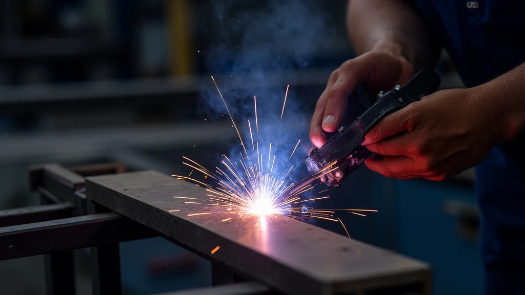 The image shows a close-up of a smooth, uniform weld bead, illustrating how to improve weld bead appearance quickly.