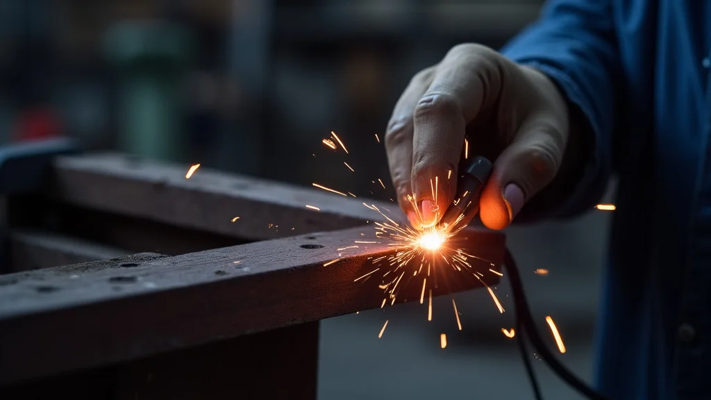 The image shows a close-up of a welding machine fuse holder, useful for troubleshooting.