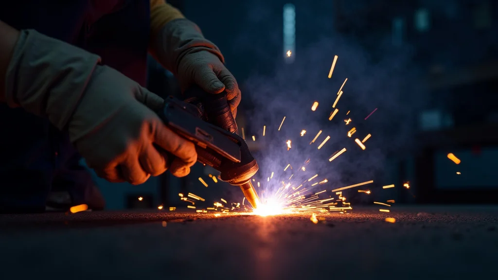 This image shows a welding gas regulator with a gauge, demonstrating gas flow troubleshooting.