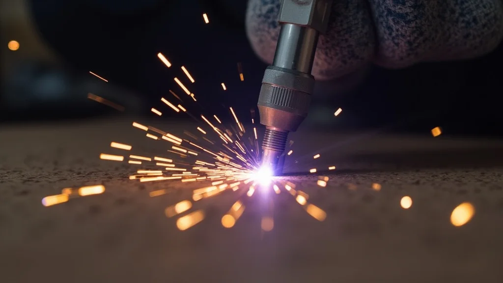 The image shows a MIG welder setup with a spool of wire, illustrating wire feed troubleshooting.