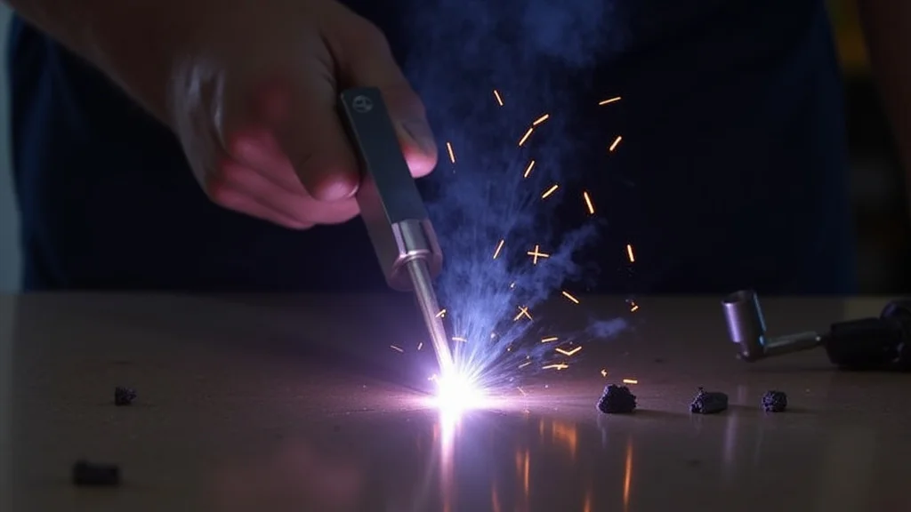 This image shows a poor TIG weld penetration sample, indicating a problem to fix.