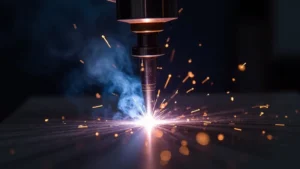 The image shows a close-up of a MIG weld with visible porosity, illustrating causes and fixes for weld defects.