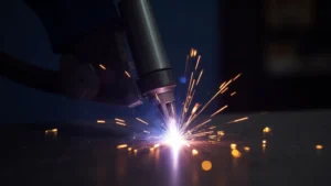 The image shows a poorly penetrated MIG weld with insufficient metal fusion, illustrating why your MIG weld might not be penetrating properly.